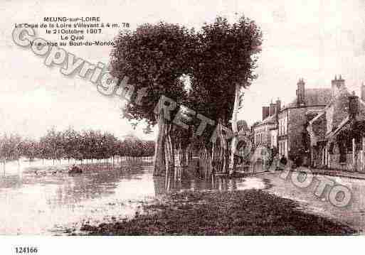 Ville de MEUNGSURLOIRE, carte postale ancienne