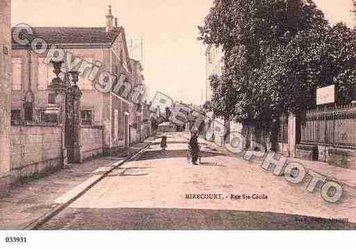 Ville de MIRECOURT, carte postale ancienne