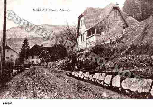 Ville de MOLLAU, carte postale ancienne