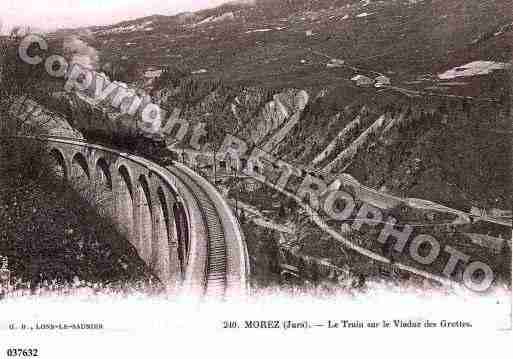 Ville de MOREZ, carte postale ancienne