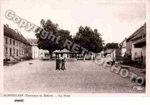 Ville de MORVILLARS, carte postale ancienne