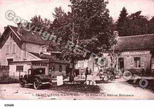 Ville de NANTEAUSURLUNAIN, carte postale ancienne