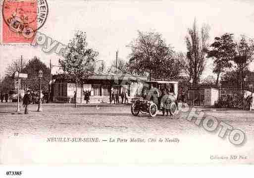 Ville de NEUILLYSURSEINE, carte postale ancienne