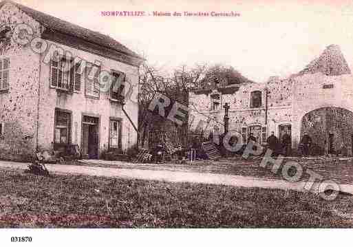 Ville de NOMPATELIZE, carte postale ancienne