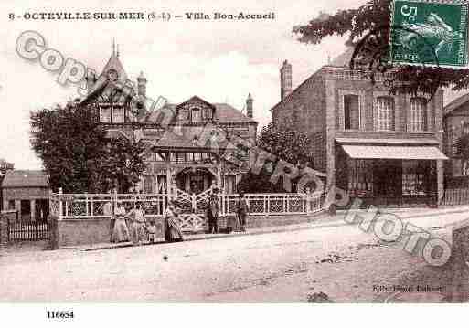 Ville de OCTEVILLESURMER, carte postale ancienne