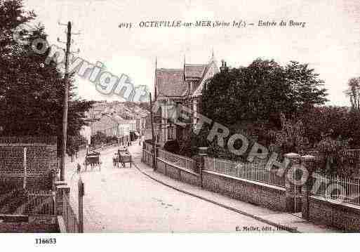 Ville de OCTEVILLESURMER, carte postale ancienne