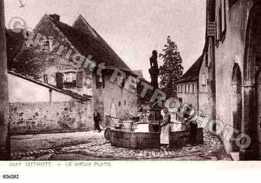 Ville de OTTROTT, carte postale ancienne