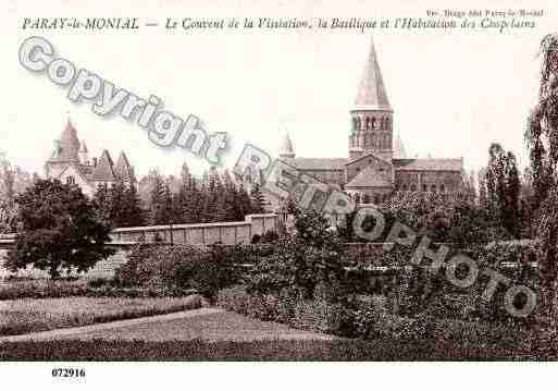 Ville de PARAYLEMONIAL, carte postale ancienne