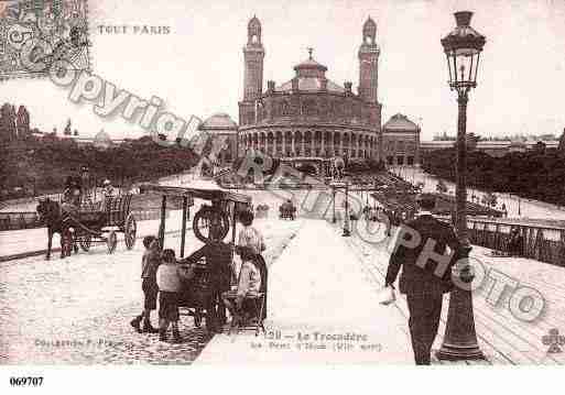 Ville de PARIS16, carte postale ancienne