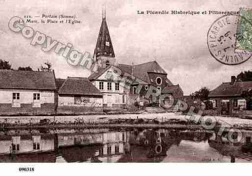 Ville de PERTAIN, carte postale ancienne Ville de PERTAIN, carte postale ancienne