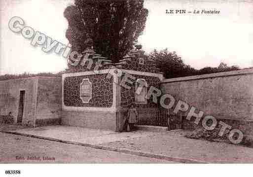 Ville de PIN(LE), carte postale ancienne