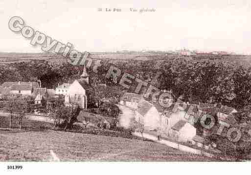 Ville de PIN(LE), carte postale ancienne