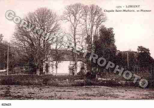 Ville de PLOEMEUR, carte postale ancienne