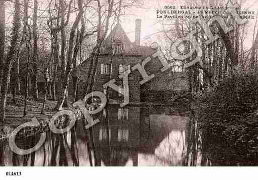 Ville de POULDERGAT, carte postale ancienne