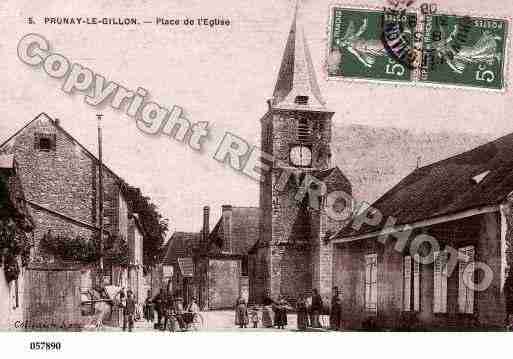 Ville de PRUNAYLEGILLON, carte postale ancienne