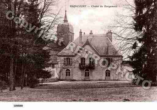 Ville de RAINCOURT, carte postale ancienne