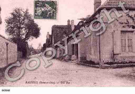 Ville de RAIZEUX, carte postale ancienne