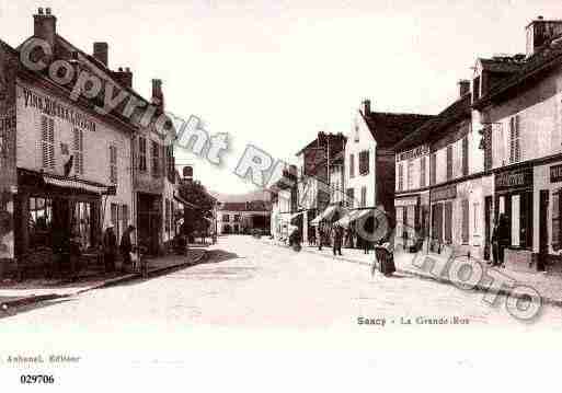 Ville de SAACYSURMARNE, carte postale ancienne