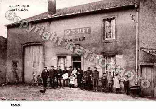 Ville de SAINTAIL, carte postale ancienne