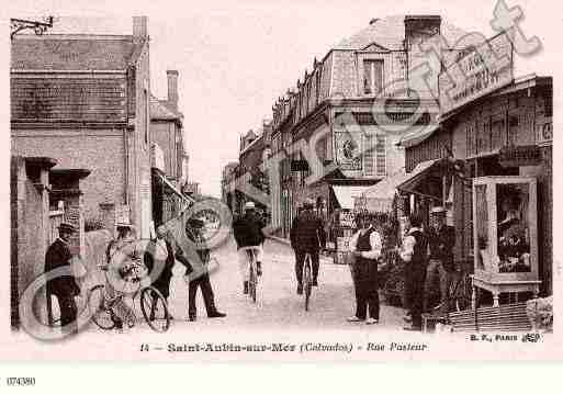 Ville de SAINTAUBINSURMER, carte postale ancienne