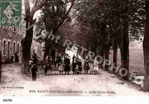 Ville de SAINTDIDIERENVELAY, carte postale ancienne