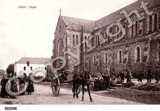 Ville de SAINTDOLAY, carte postale ancienne