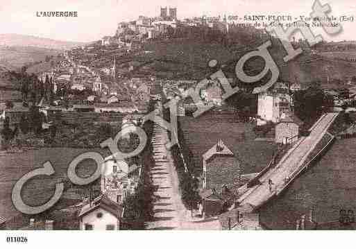 Ville de SAINTFLOUR, carte postale ancienne