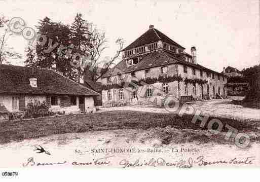 Ville de SAINTHONORELESBAINS, carte postale ancienne