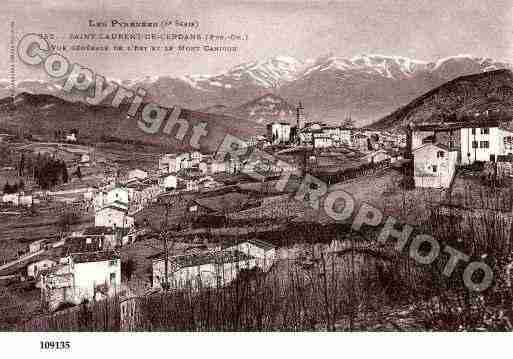 Ville de SAINTLAURENTDECERDANS, carte postale ancienne