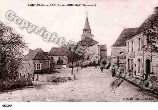 Ville de SAINTPAULLAROCHE, carte postale ancienne