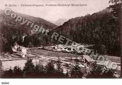 Ville de SAINTQUIRIN, carte postale ancienne