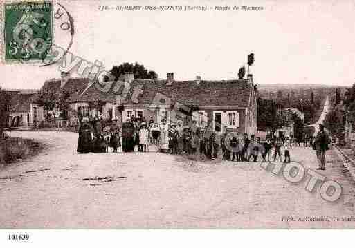 Ville de SAINTREMYDESMONTS, carte postale ancienne