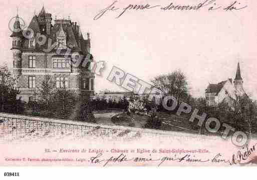 Ville de SAINTSULPICESRILLE, carte postale ancienne