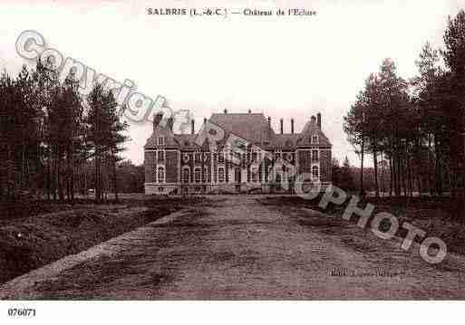 Ville de SALBRIS, carte postale ancienne