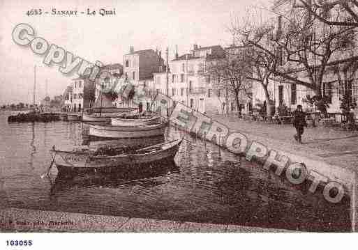 Ville de SANARY, carte postale ancienne