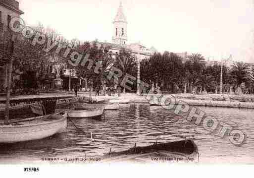 Ville de SANARY, carte postale ancienne