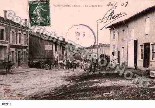 Ville de VAUBECOURT, carte postale ancienne