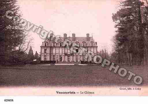 Ville de VAUCOURTOIS, carte postale ancienne