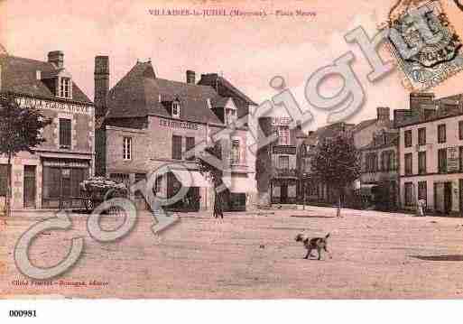 Ville de VILLAINESLAJUHEL, carte postale ancienne