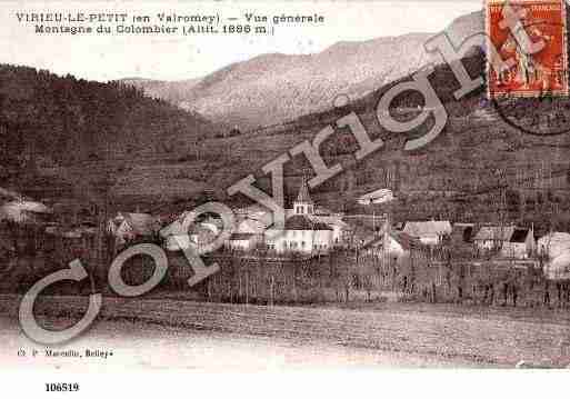 Ville de VIRIEULEPETIT, carte postale ancienne