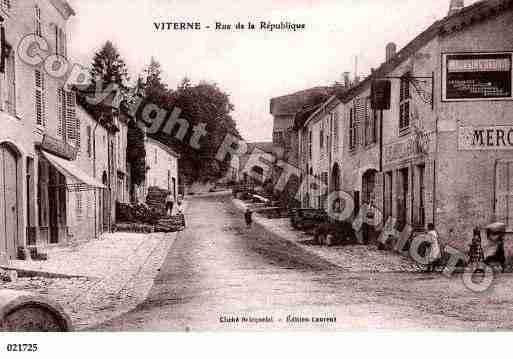 Ville de VITERNE, carte postale ancienne