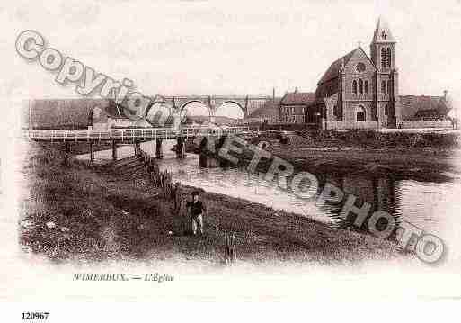 Ville de WIMEREUX, carte postale ancienne