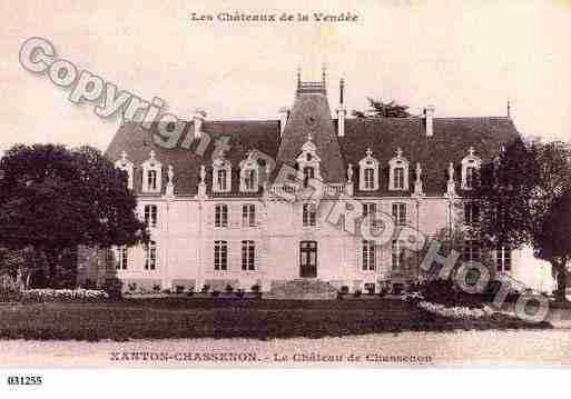 Ville de XANTONCHASSENON, carte postale ancienne