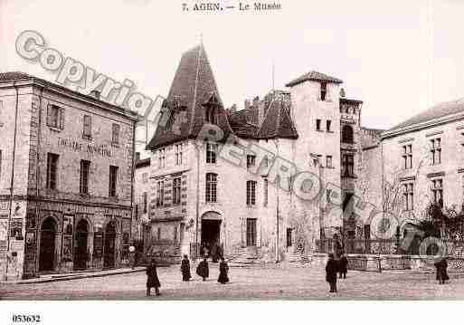 Ville de AGEN, carte postale ancienne