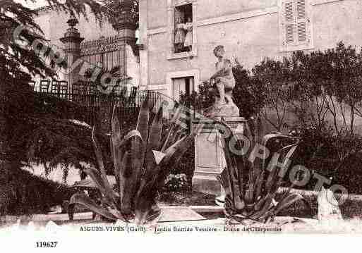 Ville de AIGUESVIVES, carte postale ancienne