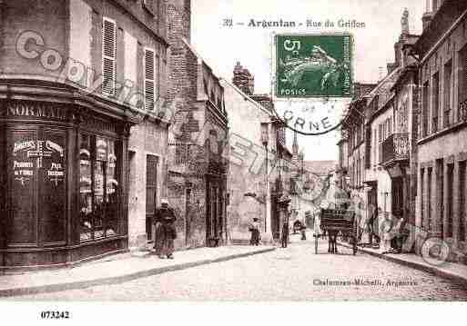 Ville de ARGENTAN, carte postale ancienne