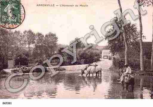 Ville de ARRONVILLE, carte postale ancienne