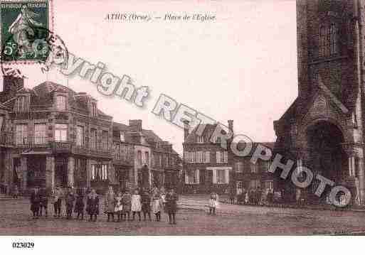 Ville de ATHISDEL'ORNE, carte postale ancienne