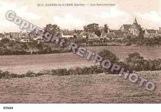 Ville de AUVERSLEHAMON, carte postale ancienne