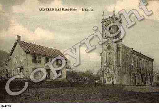 Ville de AUXELLESBAS, carte postale ancienne